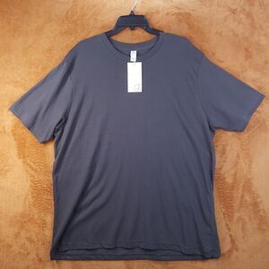 ALTERNATIVE Mens Shirt Small Gray Pullover Crew OUTSIDER GO TO TEE 100% Cotton